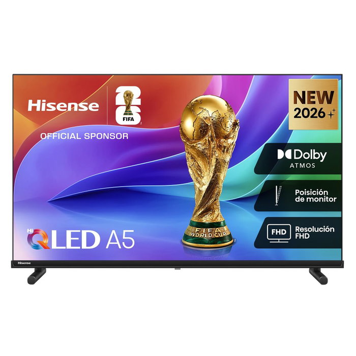 Hisense Smart TV 40A5S 40 pouces Full HD QLED HDMI noir Hisense Smart TV 40A5S 40 pouces Full HD QLED HDMI noir