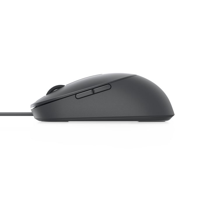 Dell MS3220 - Souris filaire laser USB avec 3200 DPI pour haute précision et navigation multi-écrans - Dimensions 6.29 x 11.53 x 3.89 cm, 98 g