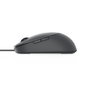 Dell MS3220 - Souris filaire laser USB avec 3200 DPI pour haute précision et navigation multi-écrans - Dimensions 6.29 x 11.53 x 3.89 cm, 98 g