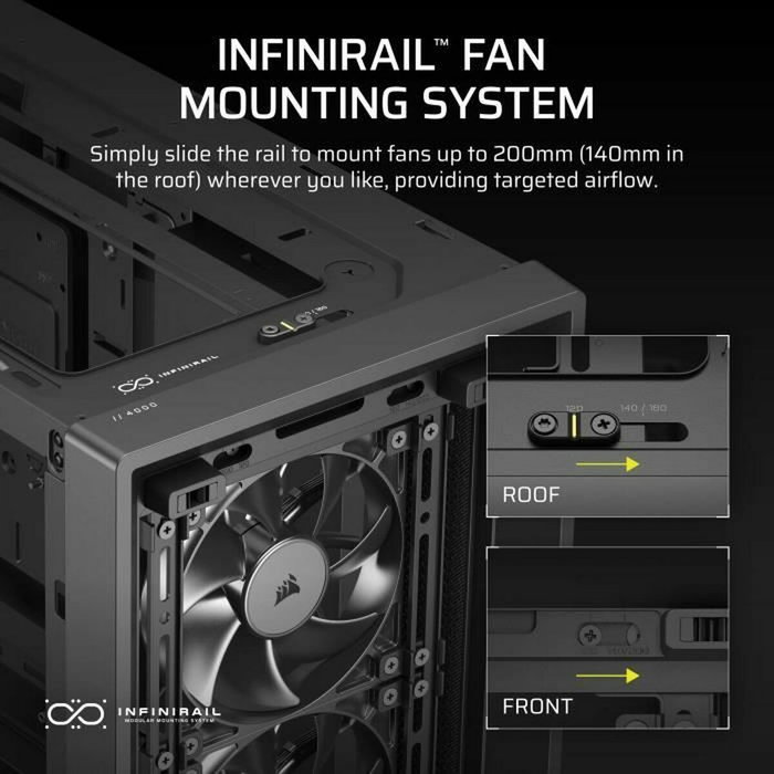 Corsair FRAME 4000D RS Noir