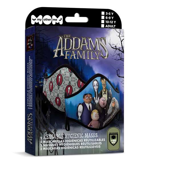 My Other Me Masque hygiénique premium La Famille Addams pour enfant 3 à 5 ans - Multicolor My Other Me Masque hygiénique premium La Famille Addams pour enfant 3 à 5 ans - Multicolor