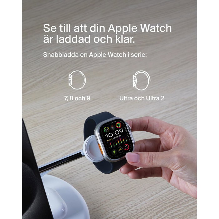 Chargeur sans fil avec support pour mobiles Belkin WIZ023VFWH