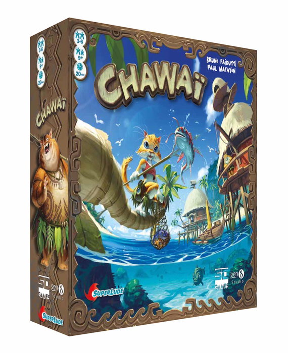 Sd games Chawai - Jeu de Société d'Aventure et de Stratégie - Pour 3 à 6 Joueurs - À Partir de 9 Ans Sd games Chawai - Jeu de Société d'Aventure et de Stratégie - Pour 3 à 6 Joueurs - À Partir de 9 Ans