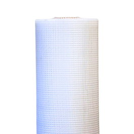 Seimark Malla de revêtement en fibre de verre blanche 1 x 50 m, maillage 5 x 5 mm