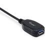 Equip 133346 Câble Prolongateur USB 3.0 Actif 5 m - USB-A Mâle vers USB-A Femelle, Noir