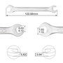 GSC Evolution Llave inglesa fija 6 et 7mm