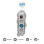 GSC Evolution Multiprise Série Estándar 3 prises avec interrupteur, câble 3m, Blanc