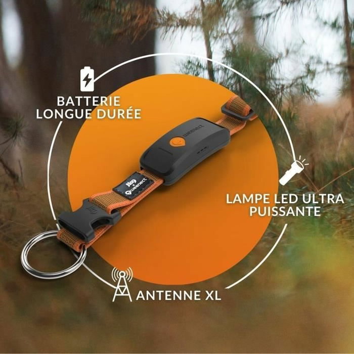 Weenect Collier GPS Chien XT Orange