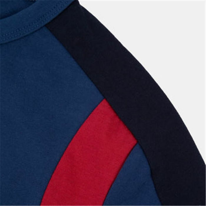 T shirt à manches courtes Enfant Le coq sportif Ess N°1 Enfant Noir Blue marine