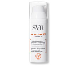 SVR AK SECURE DM Protect 50 ml - Crème solaire haute protection invisible FPS 50+ pour peaux sensibles - Prévention kératoses actiniques