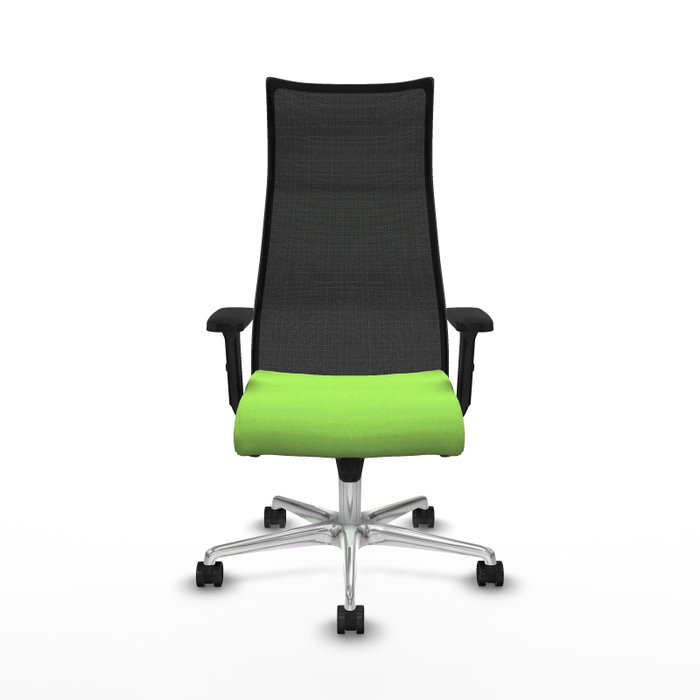 Piqueras y Crespo Chaise de Bureau Albacete Pistache et Noir