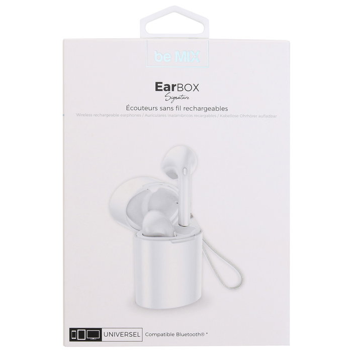 Be Mix EarBox Signature Blanc Be Mix EarBox Signature Blanc