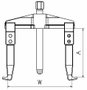 Extracteur Forza À 2 Griffes 150X165