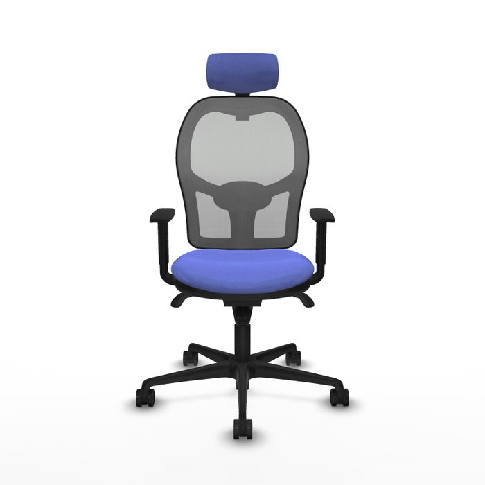 Chaise de Bureau avec Appui-tête Piqueras y Crespo 1D036N2 Bleu clair