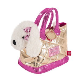 PERLETTI Sac à main avec peluche Dorado chien Didi - Dimensions: 28x15x20cm
