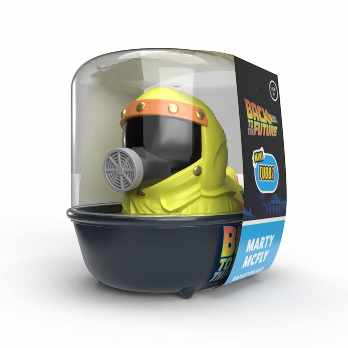 Retour vers le Futur Tubbz figurine Mini PVC Marty Radiation Suit 5 cm