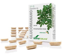 SORIA NATURAL 21-S Glucomanano 60 Capsules