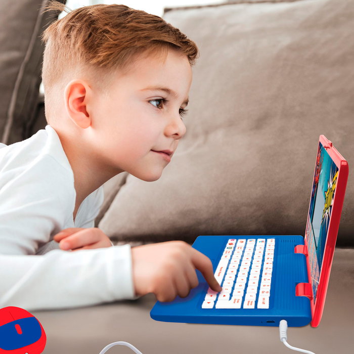 Lexibook Ordinateur éducatif bilingue Spiderman