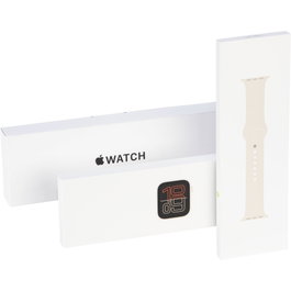 Apple Watch SE 3 GPS - 40mm - Boîtier Aluminium Starlight - Bracelet Sport S/M