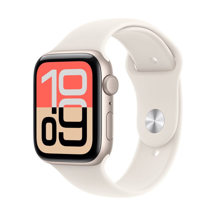 Apple Watch SE 3 GPS - 40mm - Boîtier Aluminium Starlight - Bracelet Sport S/M Apple Watch SE 3 GPS - 40mm - Boîtier Aluminium Starlight - Bracelet Sport S/M