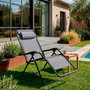Color Baby Aktive-Tumbona Textileno Gravedad Cero - Gris