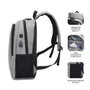 Subblim Mochila Urban Lock Portatil 16 Pouces Sac à Dos Anti-Vol Gris avec USB