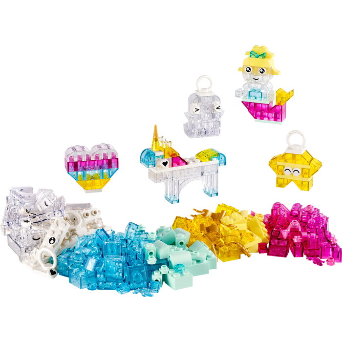 LEGO Classic 11040 La Boîte de Briques Transparentes Magiques
