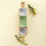 Quid Set de service Kaleido Multicolore en bois, 4 pièces