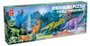 Hape Puzzle Dinosaures 200 Pièces 1,5 Mètres - Squelettes Phosphorescents dans le Noir - Avec 10 Cartes Informatives - Multilingue (EN, FR, DE, ES, IT, PT, NL)