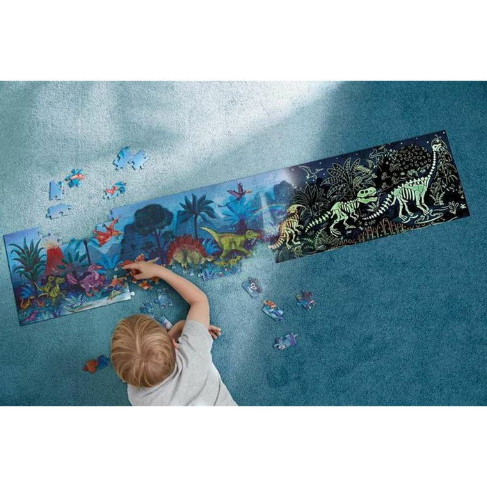 Puzzle Hape 150 x 30 cm 150 x 30 x 0,2 cm Dinosaure 200 Pièces