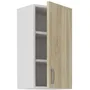Armoire haute SARA 1 porte décor chêne Sonoma L40xP31xH71,5 cm SARA40G Fabriqué en Pologne