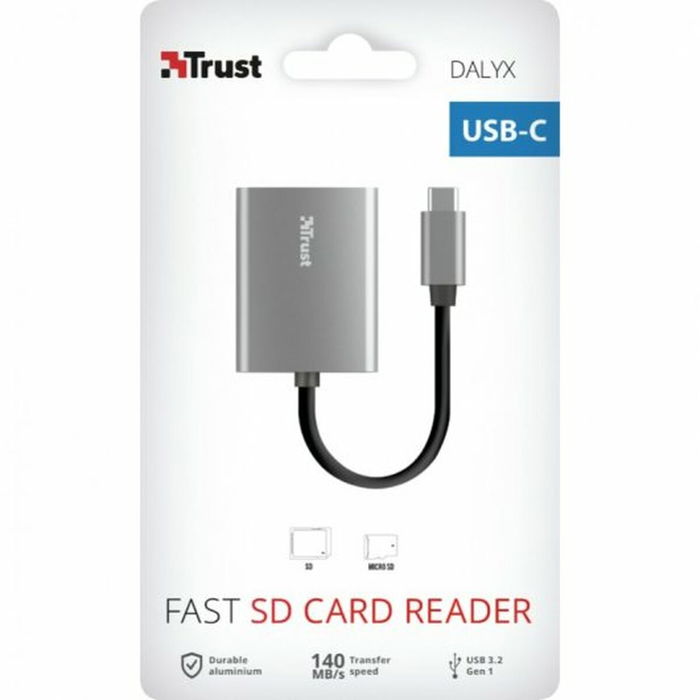 Lecteur de Cartes USB-C Trust 24136 (1 Unité)