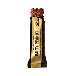 BAREBELLS Barrita Salty Peanut - Barre protéinée au cacahuète salé et chocolat - Sans sucre ajouté - 12 unités x 55 g
