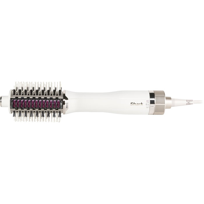Shark SmoothStyle HT212EU Brosse chauffante et peigne lissant Blanc Argent Shark SmoothStyle HT212EU Brosse chauffante et peigne lissant Blanc Argent
