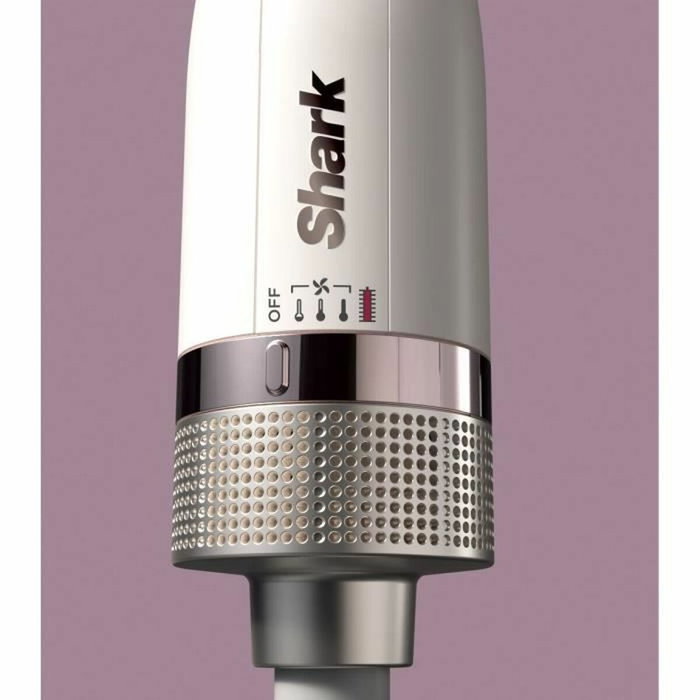 Shark SmoothStyle HT212EU Brosse Chauffante et Peigne Lissant Blanc Soie Shark SmoothStyle HT212EU Brosse Chauffante et Peigne Lissant Blanc Soie