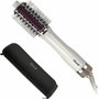 Shark SmoothStyle HT212EU Brosse Chauffante et Peigne Lissant Blanc Soie