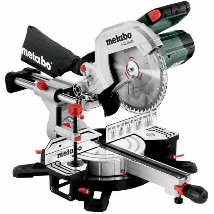 Metabo KGS 254 M Scie à onglets radiale Metabo KGS 254 M Scie à onglets radiale
