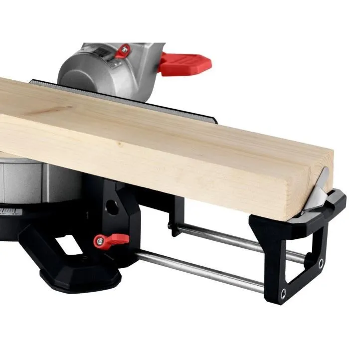Metabo KGS 254 M Scie à onglets radiale 1500 W 254 mm avec système d'éclairage LED Precision Cut Line pour coupes précises