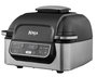 Ninja AG301EU Grill de cuisine + Friteuse à air 5-en-1 Ninja Foodi - 5,7 L, 3,8 L, parrillade pour 4 personnes (Cuit, grille, frit, rôtit, déshydrate)