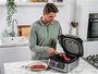 Ninja AG301EU Grill de cuisine + Friteuse à air 5-en-1 Ninja Foodi - 5,7 L, 3,8 L, parrillade pour 4 personnes (Cuit, grille, frit, rôtit, déshydrate)