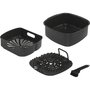 Ninja AG301EU Multi-cuiseur Grill et Friteuse à Air Chaud Noir / Argenté