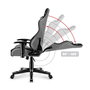 Chaise de jeu Huzaro HZ-Ranger 6.0 Grey Mesh Noir/Gris