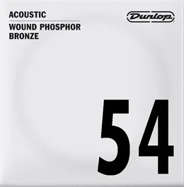 Dunlop Phosphor Bronze .054 Cordes Acoustiques (Set de 12)