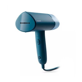 Philips 3000 Series Défroisseur Vapeur Vertical Pliable Compact, 1000W, 20g/min, réservoir 100ml, Bleu