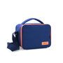 Quid Sacoche Thermique Sarao 21x16x14 cm Bleu - Lot de 6 - Transportable, Pliable, Sans BPA