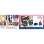 Quid Sacoche Thermique Sarao 21x16x14 cm Bleu - Lot de 6 - Transportable, Pliable, Sans BPA