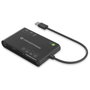 Conceptronic Lecteur de Cartes Externe USB 3.2 Gen 1 - Compatible SD, MicroSD, Memory Stick, MMC, Noir