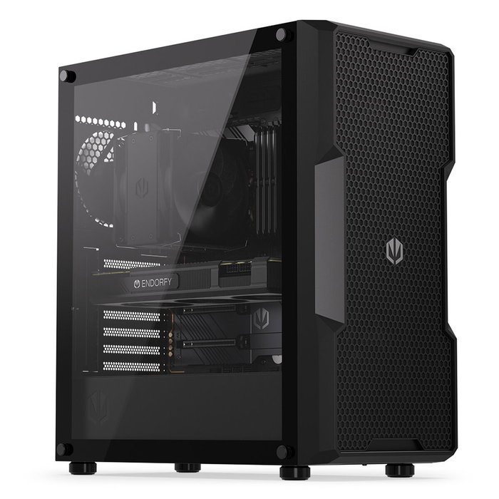 Boîtier ATX semi-tour Endorfy Regnum 400 Air Noir Boîtier ATX semi-tour Endorfy Regnum 400 Air Noir