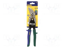 IRWIN Ciseaux de tôlăreur droits 225mm