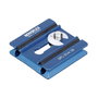 Novoflex QPL Slim 39 Plato 39x39mm Bleu